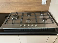 Haier Hob (imported) with 5 burners in stainless steel body