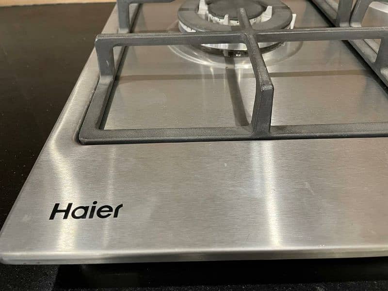 Haier Hob (imported) with 5 burners in stainless steel body 4