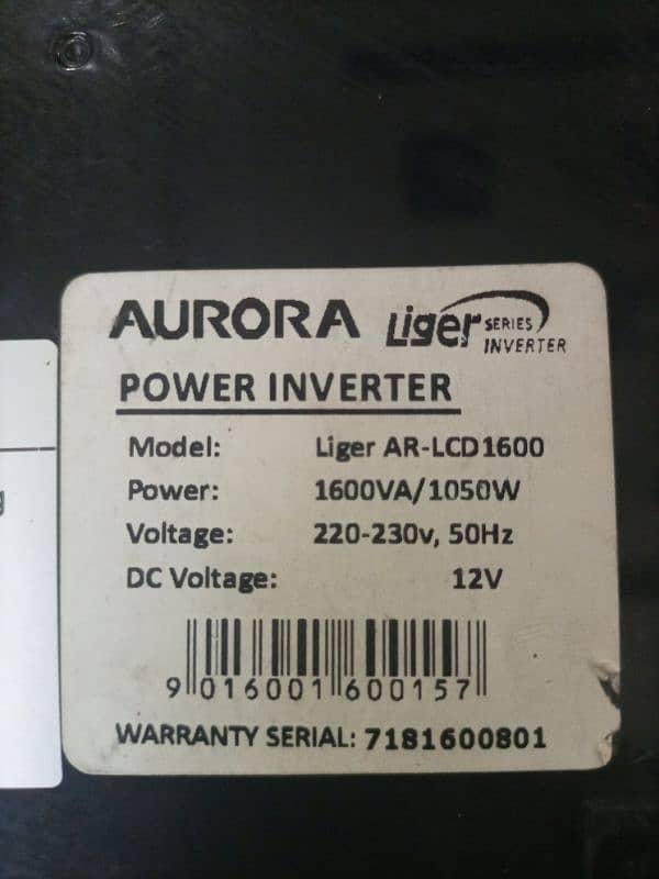 Aurora UPS Liger Series Power Inventer 1