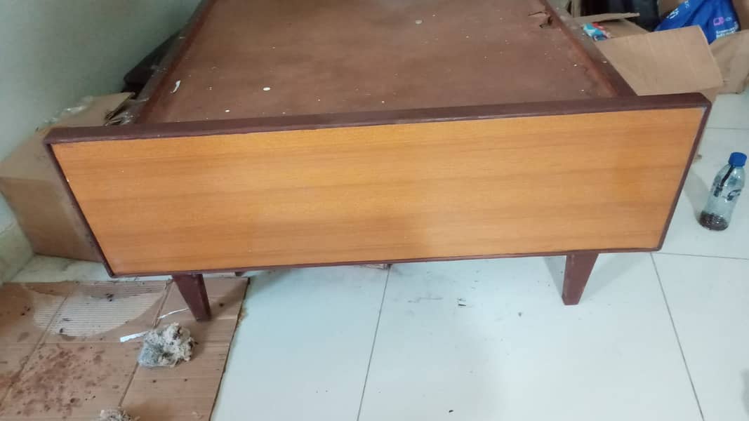 Single bed wooden 1