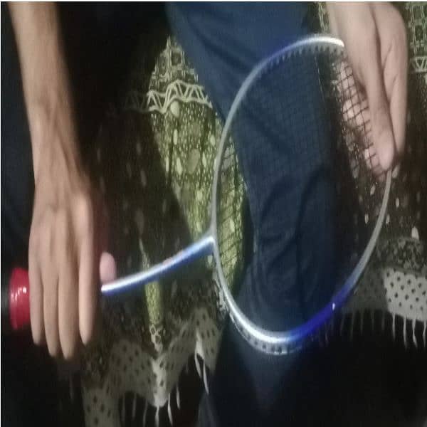 it's a best new racket for playing badminton company of hi-qua 6