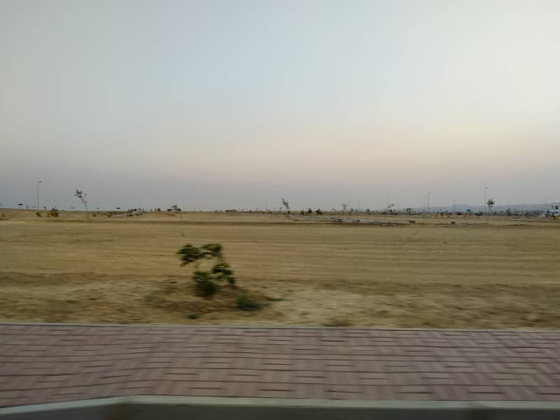 Precinct 34 Residential plot of 250 Sq. Yards near Rafi Cricket Stadium Bahria Town Karachi 2