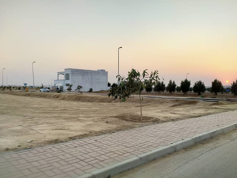 Precinct 34 Residential plot of 250 Sq. Yards near Rafi Cricket Stadium Bahria Town Karachi 6