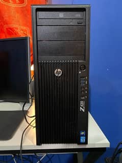 HP Z420 Workstation w Amd  RX 590 GME (8GB GPU]