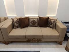 SOFA SET 6 SEATER 3+2+1 (Just Like New)