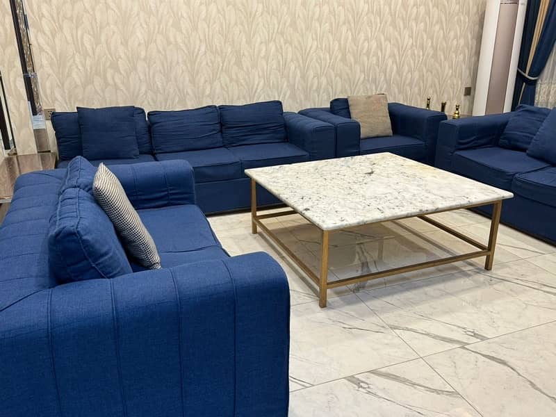 sofa set good condition 3