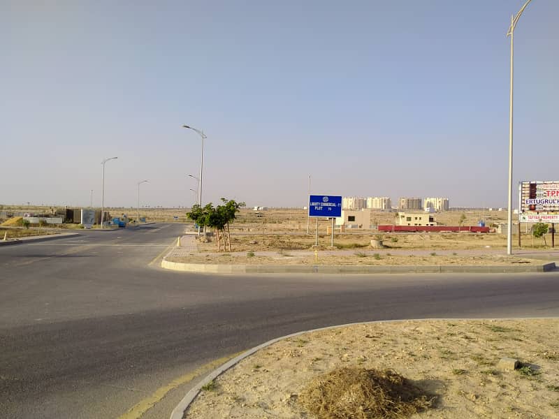 Precinct 6 Residential Plot 250 Sq. Yd. Prime Location near Flag Pole in Bahria Town Karachi 5