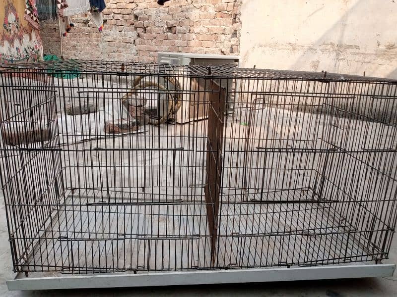 parshal cages 2 portion waly cage 2