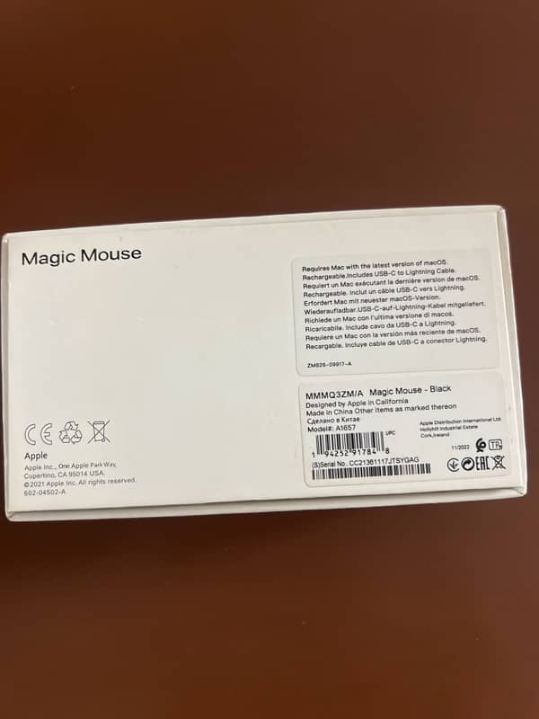 Apple Magic Mouse (black) 4