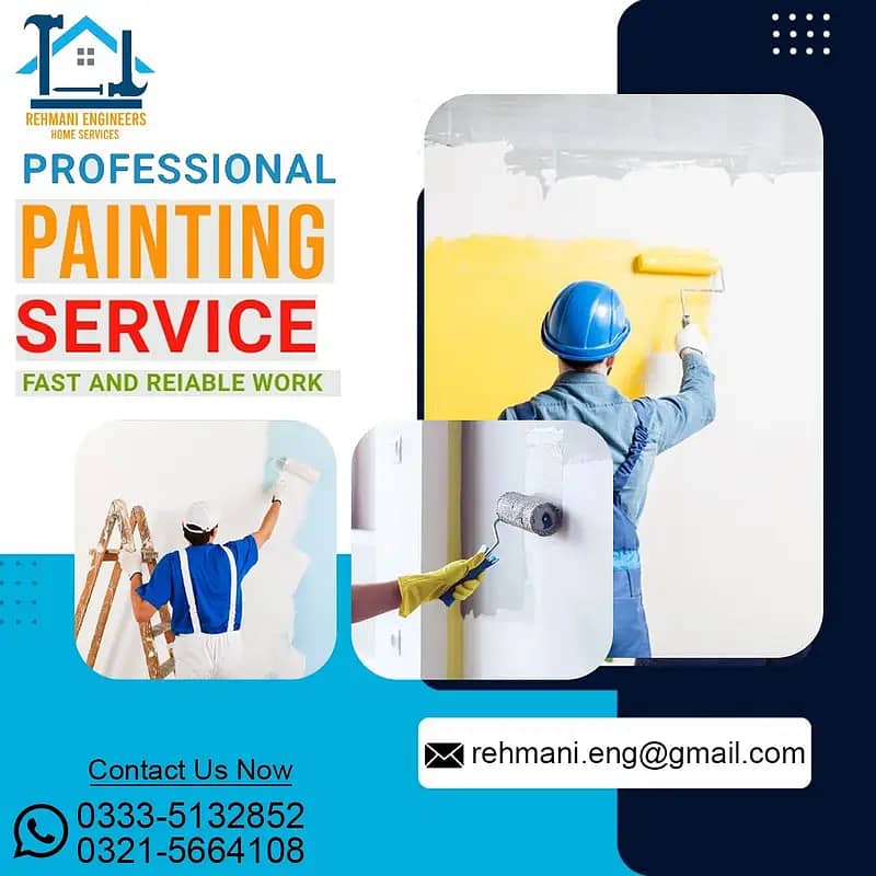 Paint - Services in Islamabad - Professional Painters in Islamabad 0