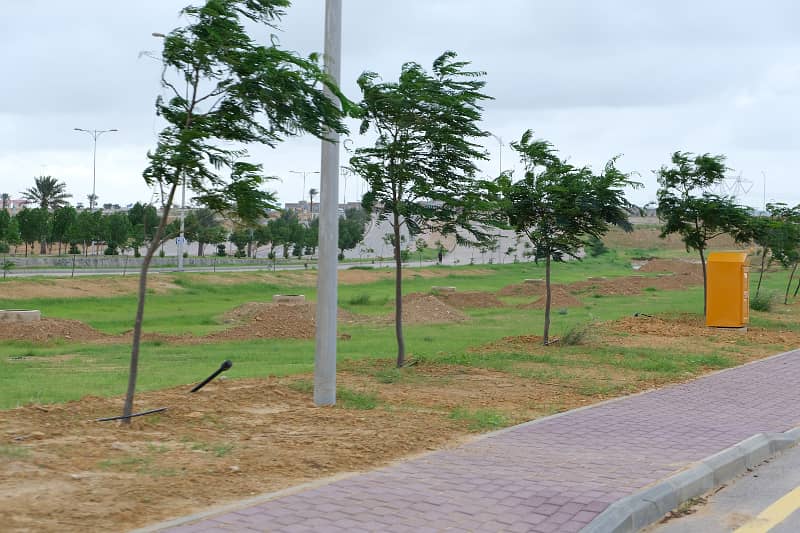 Precinct 24 Residential Plot Of 125 Sq Yard Near Ary Residencia & Bahria Golf City Bahria Town Karachi 7