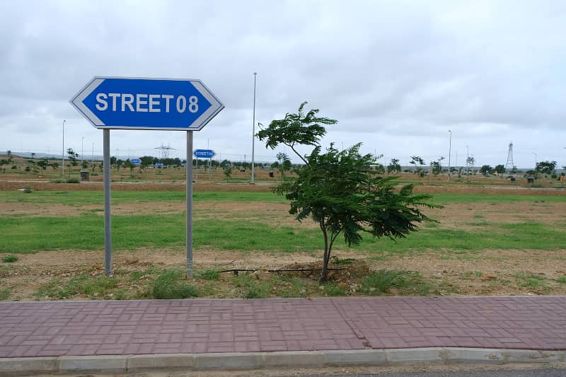 Precinct 24 Residential Plot Of 125 Sq Yard Near Ary Residencia & Bahria Golf City Bahria Town Karachi 9