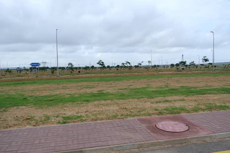 Precinct 24 Residential Plot Of 125 Sq Yard Near Ary Residencia & Bahria Golf City Bahria Town Karachi 11