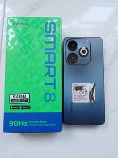 Infinix smart 8  4/4 /64 0