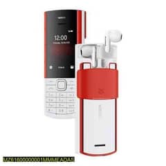 Nokia phone with earbuds