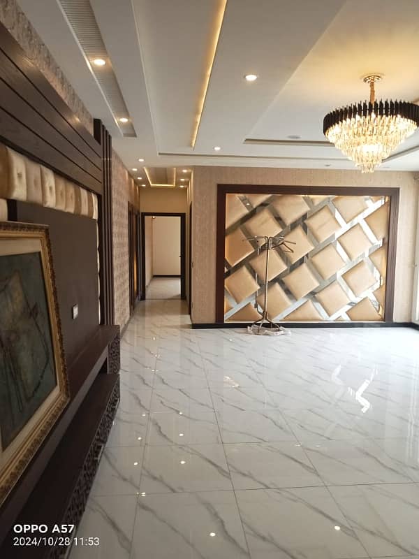 12 Marla upper portion for rent Johar town brand new tile flooring for family 6