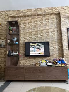 wall mounted tv console