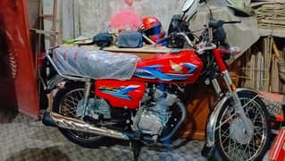 Honda CG 125 2024 Model 10 by 10 condition Peshawar register