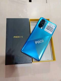 Poco F3 ,8gb256"candishen 10 bye 9 complete box 33wat cherger