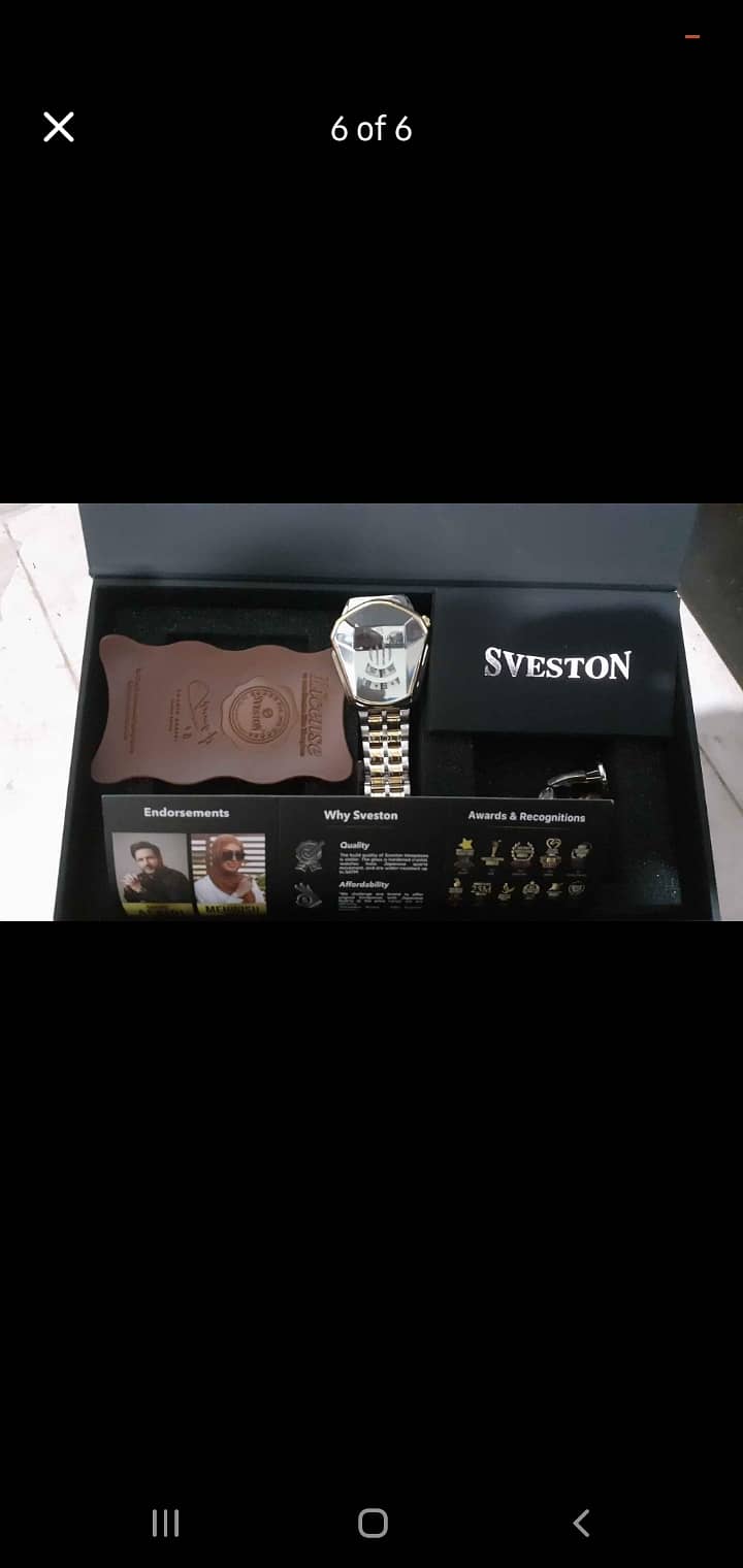 Sveston IronMan Stainless Steel Watch 4