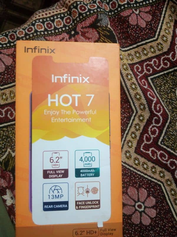 infiniix hot7 all janmwn set hai  14500 5