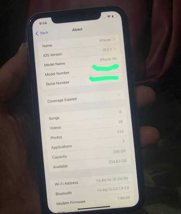 iphone XR bypassed 128GB or 256 GB 1