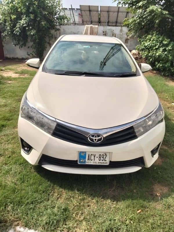 Toyota Corolla XLI 2017 0