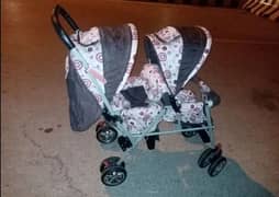 twins babies stroller