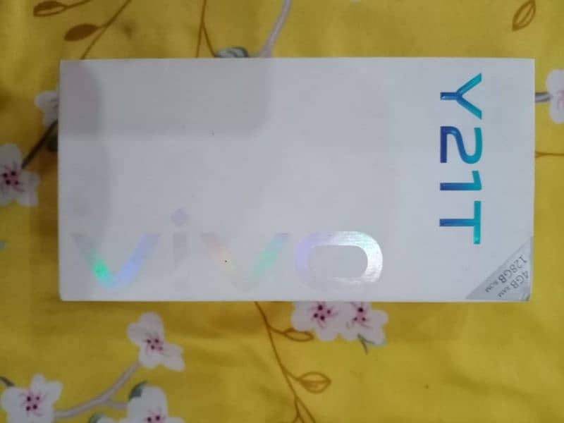 Vivo y21t Mobile Light Blue Colour Brand New Genuine Good Condition 2