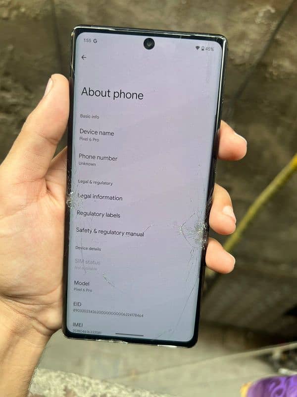 pixel 6 pro 12/128 fixed price 7