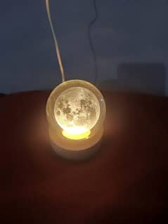 3D Ball Crystal USB Lamp Light