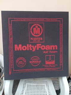 MASTER MOLTY FOAM 22X22X4 SEATS 6 PCS