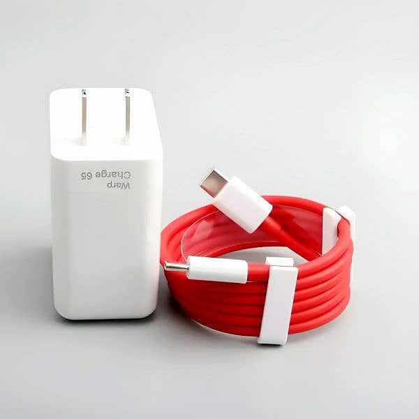 Oneplus 65w Warp Charge Power Adapter With Type-c To Type-c Fast Cable 7