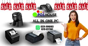 POS Printers / Thermal printers / Barcode scanners / barcode roll