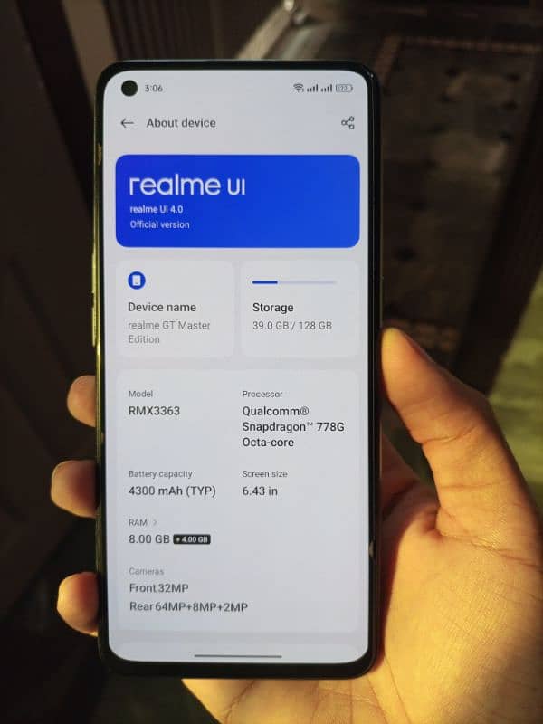 Realme gt master edition 3