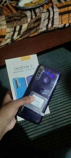 Realme 5 with complete accessories no fault 0