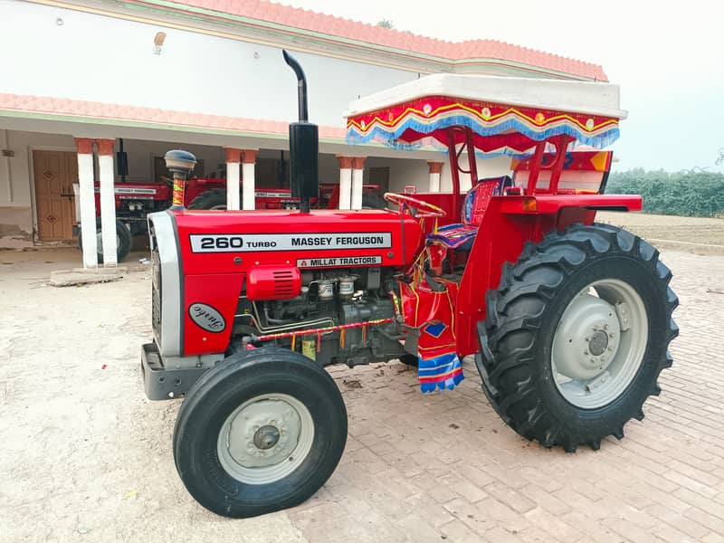 Milat Tractor Massey Ferguson 260 Model 2017 7