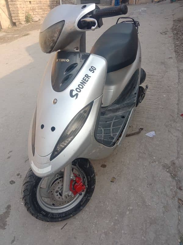 kymco snooer 50cc japani scooty 4