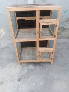 wood cage