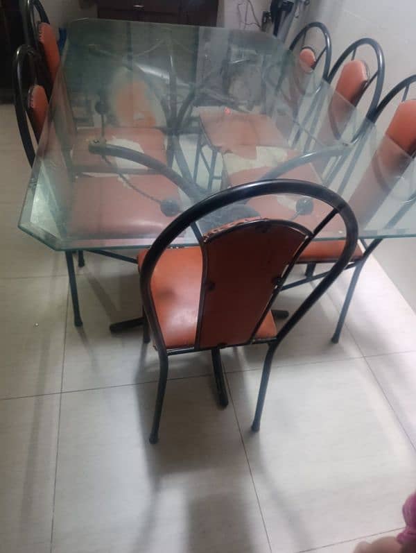 Dining Table with 6 Chairs 1