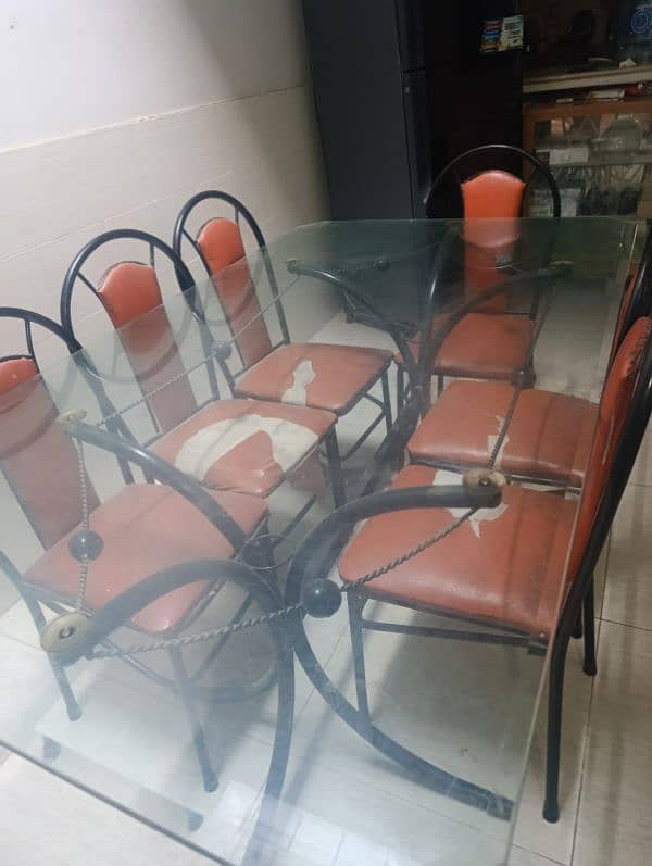 Dining Table with 6 Chairs 2