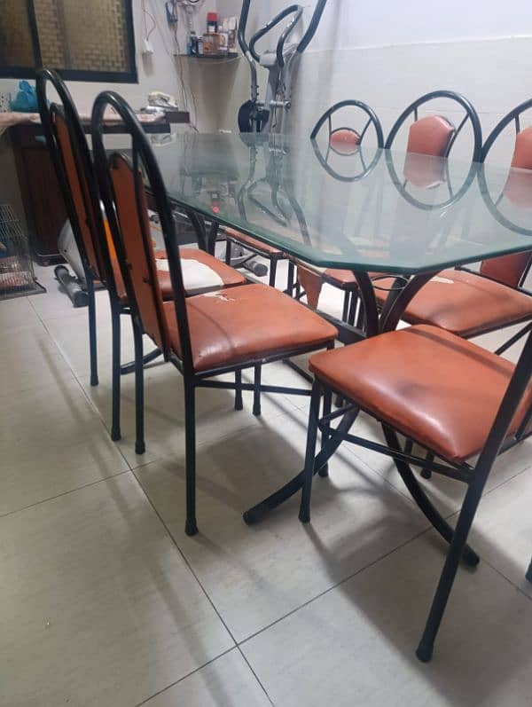 Dining Table with 6 Chairs 4