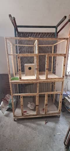 cage wood good quality new cage