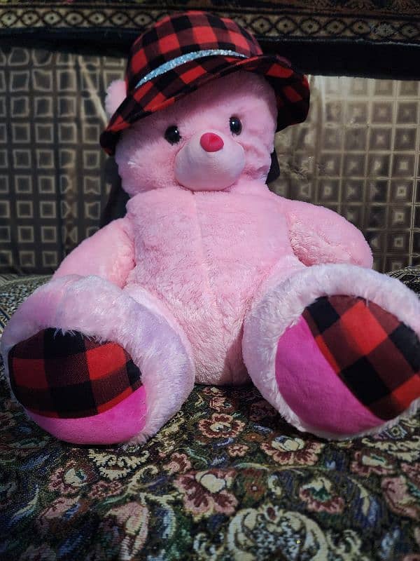 Pink Teddy bear 1