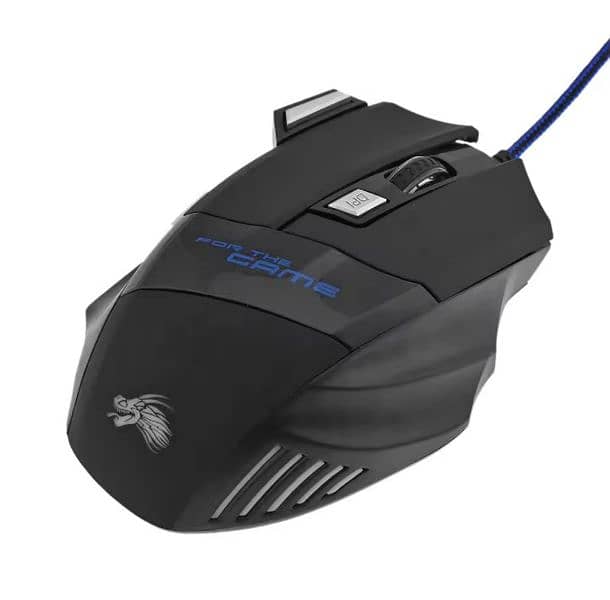 RGB USB Wired Gaming Mouse 5500 DPI For Computer Laptop 3