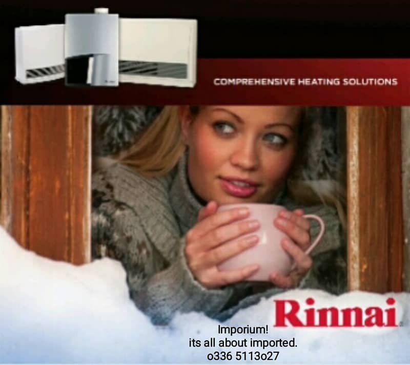 Japanese Rinnai Gas Room Heater – Experience Ultimate Warmth! 1