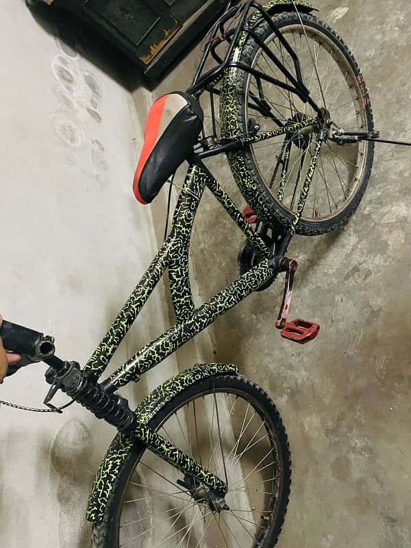 bicycle full size 26 inch dono tyres new hai 2