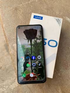 Vivo y30. . 4/64 with Box . . Black Colour