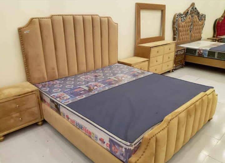 bed,double bed,king size bed,poshish bed/bed for sale,furniture 12