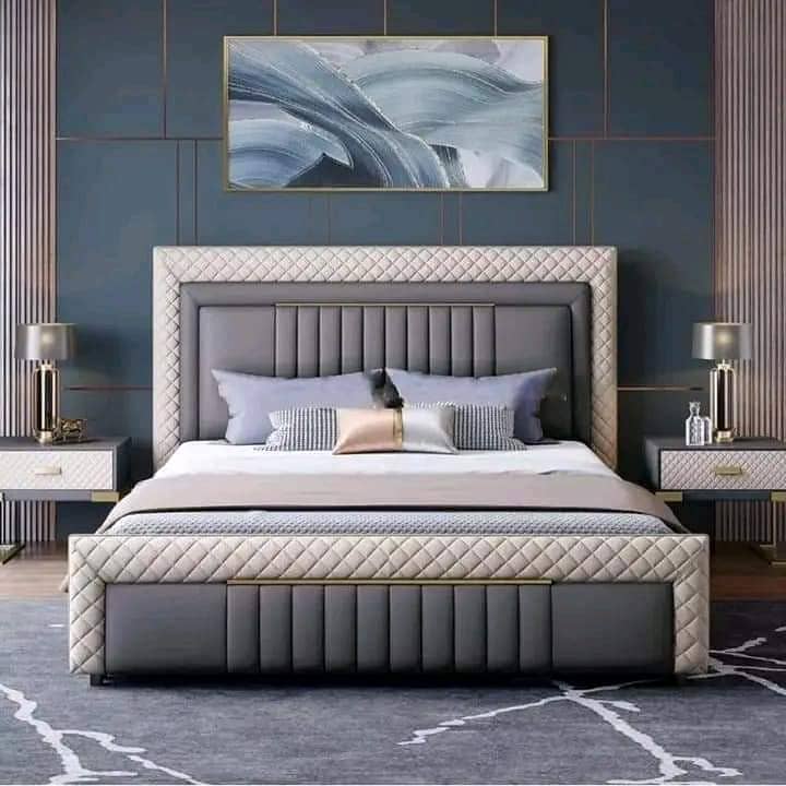 bed,double bed,king size bed,poshish bed/bed for sale,furniture 14